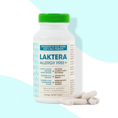Laktera Allergy Free+ Български пробиотик