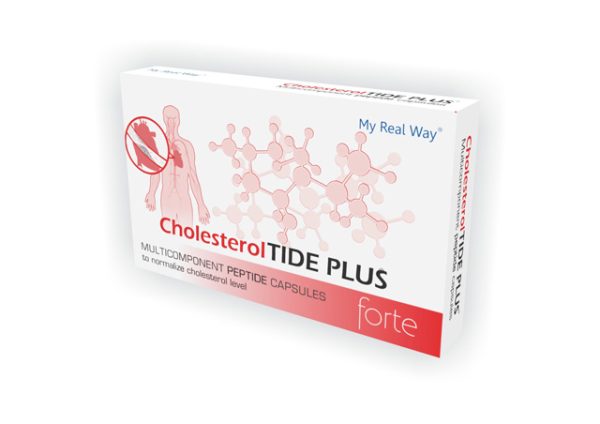 CholesterolTIDE PLUS Пептиди за холестерол в норма, без статини